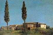 Pierre-Henri de Valenciennes the Two Poplar Trees oil painting reproduction
